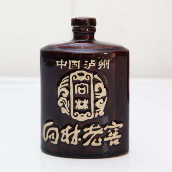 湖南向林老窖陶瓷小酒瓶