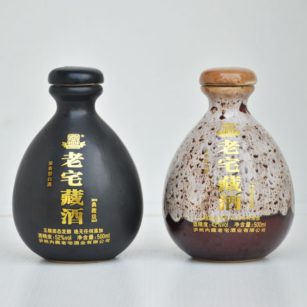 湖南高檔老宅藏酒手抓瓶