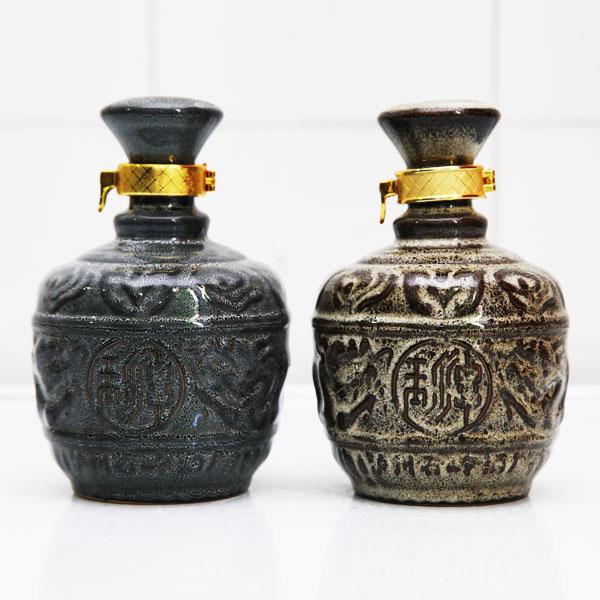 湖南高檔窯變玉潭陶瓷酒瓶