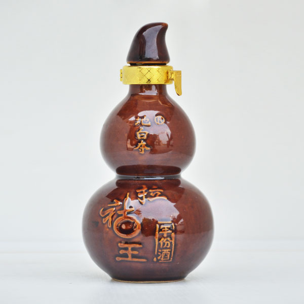 湖南定制拉祜王陶瓷酒瓶